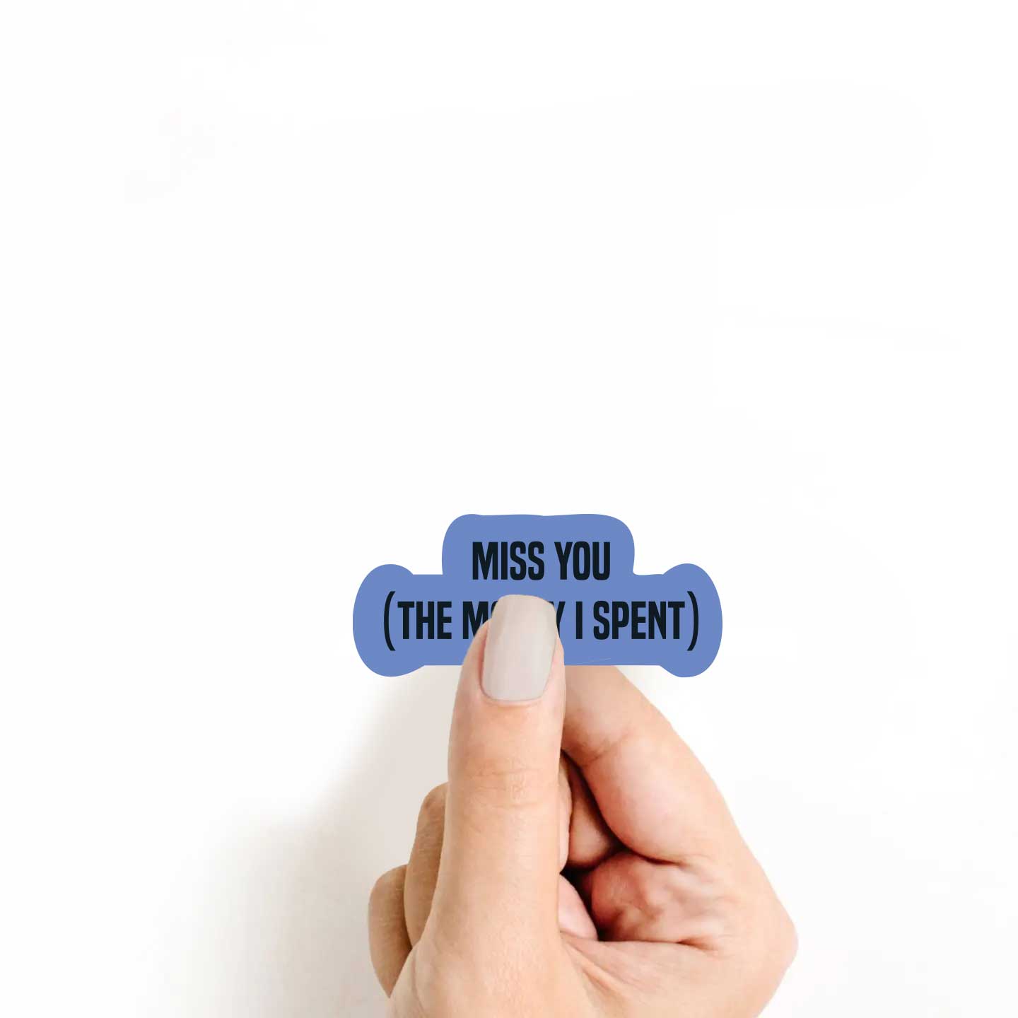 Miss You (The Money I Spent) Sticker