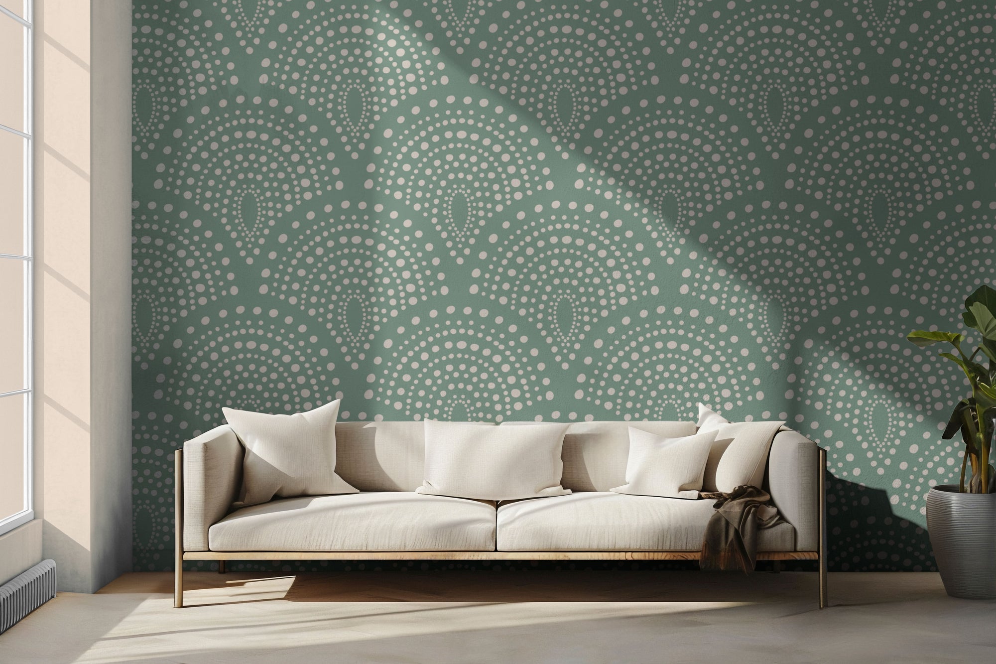 Atmore Mint Peel & Stick Wallpaper