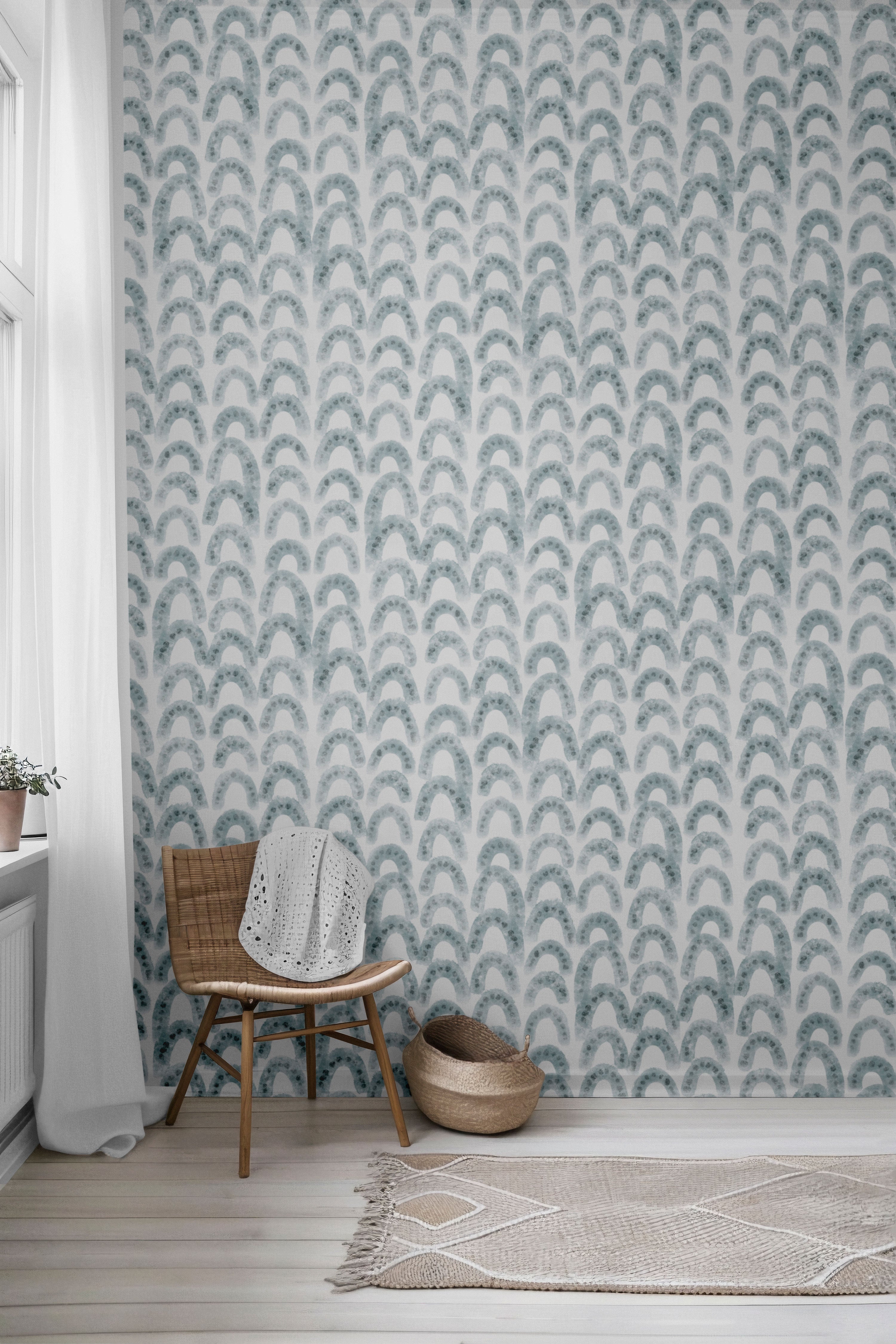 Arched Bayside Peel & Stick Wallpaper