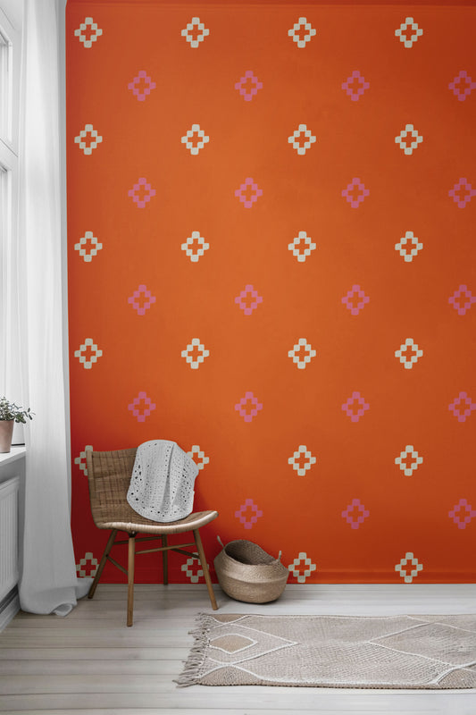 Bessemer Mango Peel & Stick Wallpaper