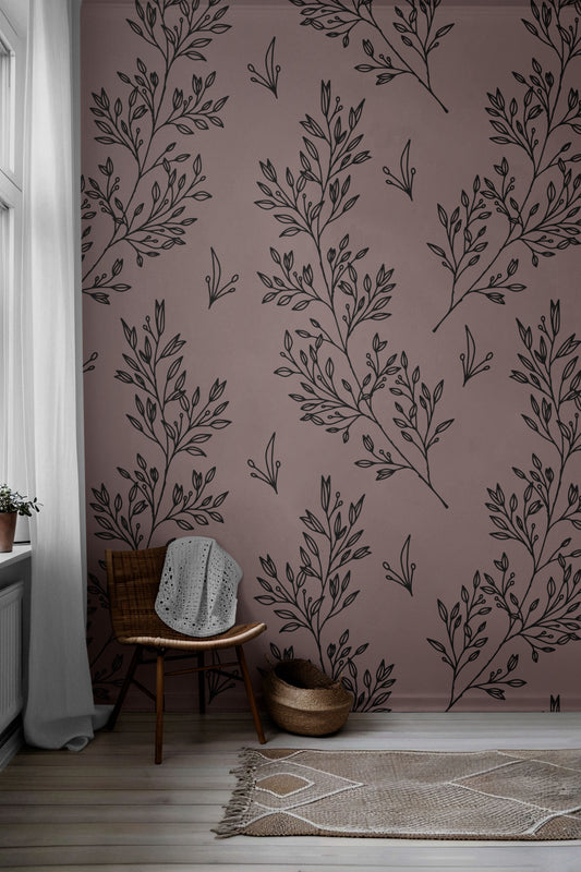 Bingham Blush Peel & Stick Wallpaper