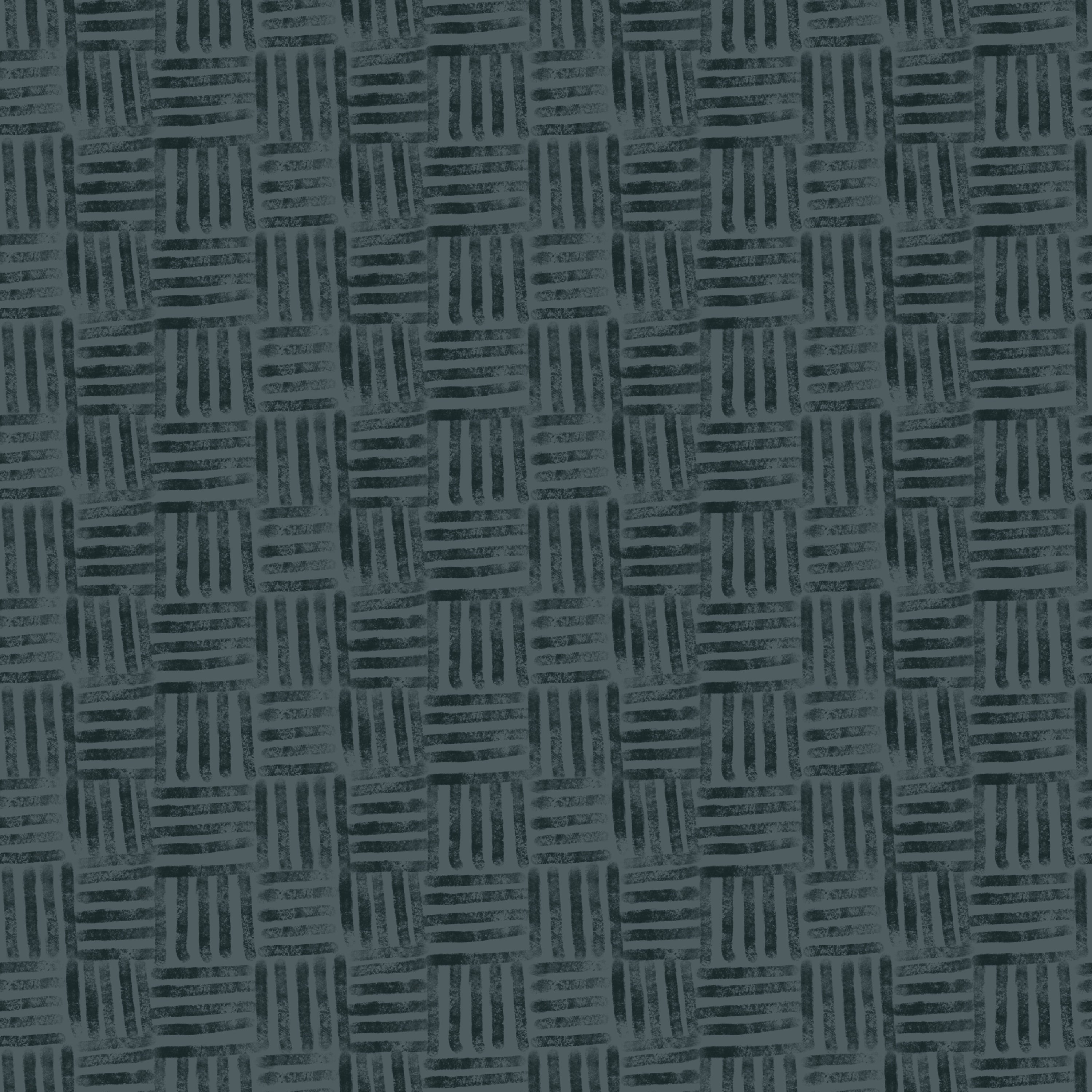 Bondu Blue Ticks Peel & Stick Wallpaper