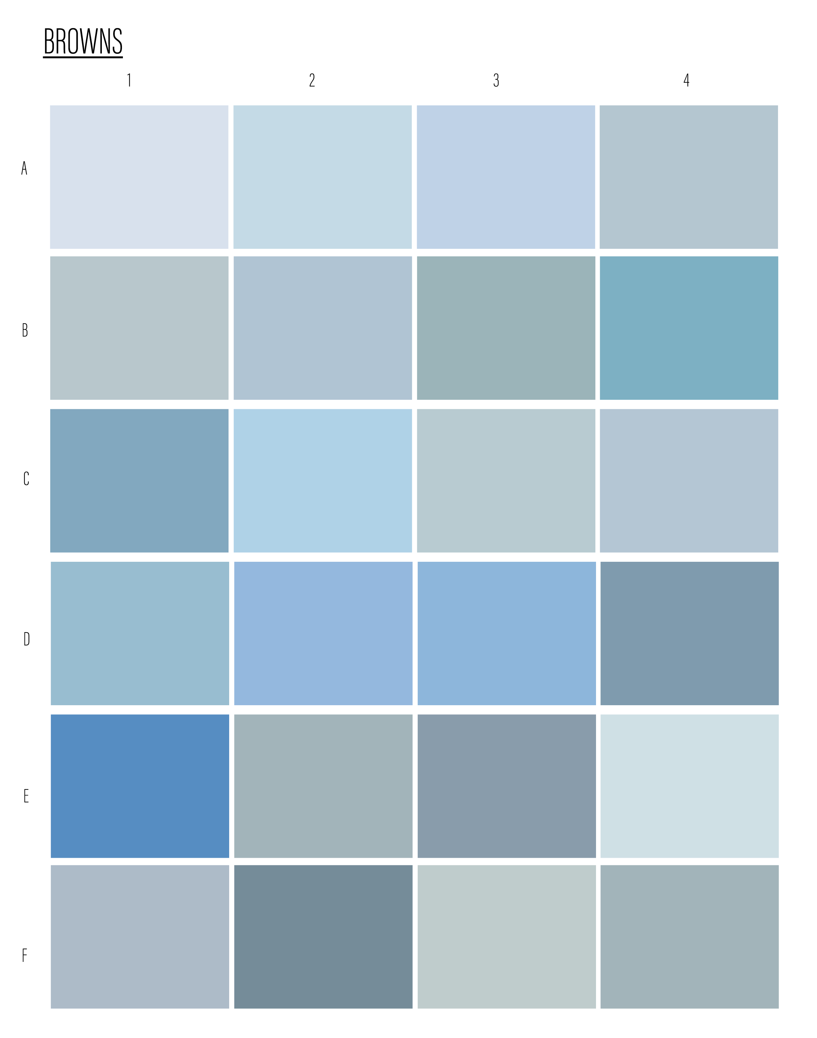 Light Blue Cabinet & Cupboard Wrap