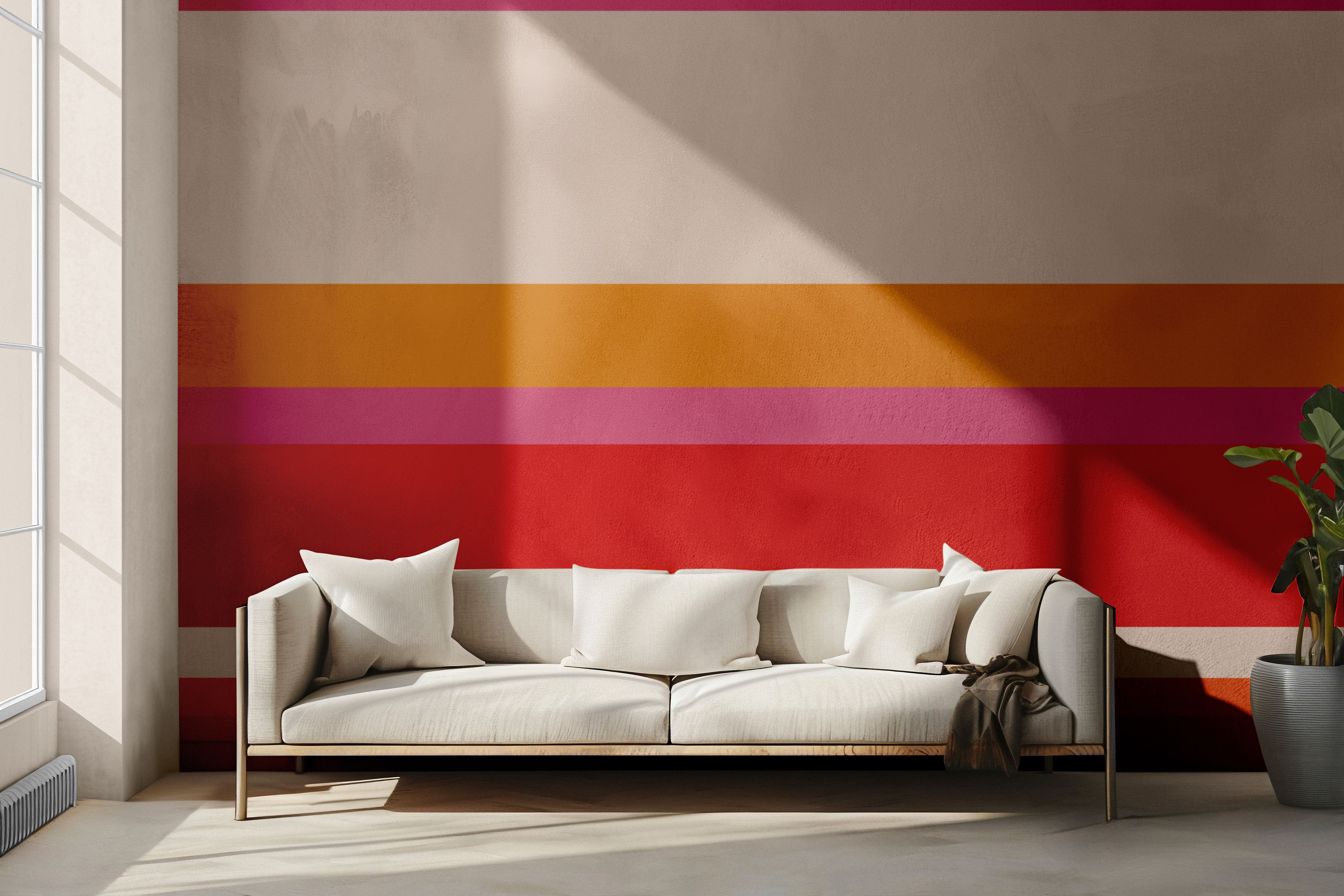 Cali Stripes Peel & Stick Wallpaper