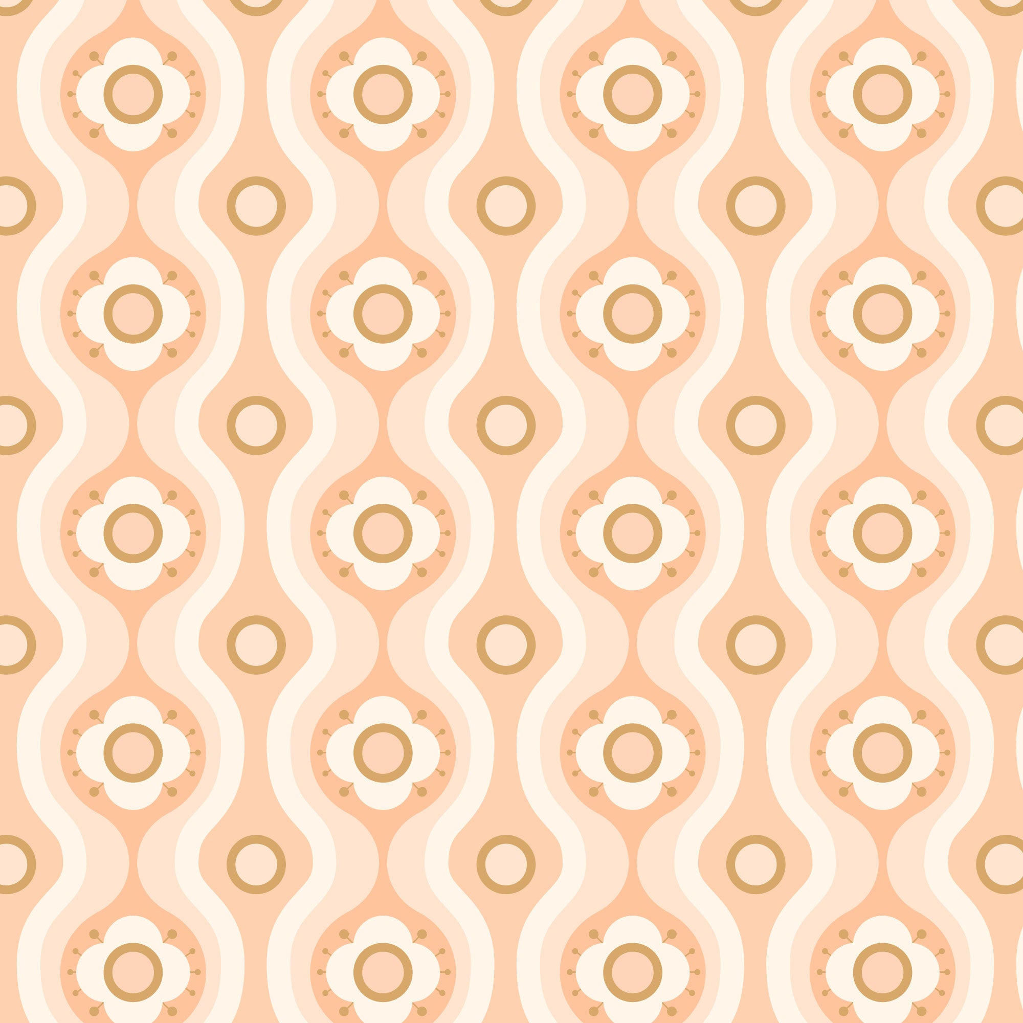 Caramel Ice Peel & Stick Wallpaper