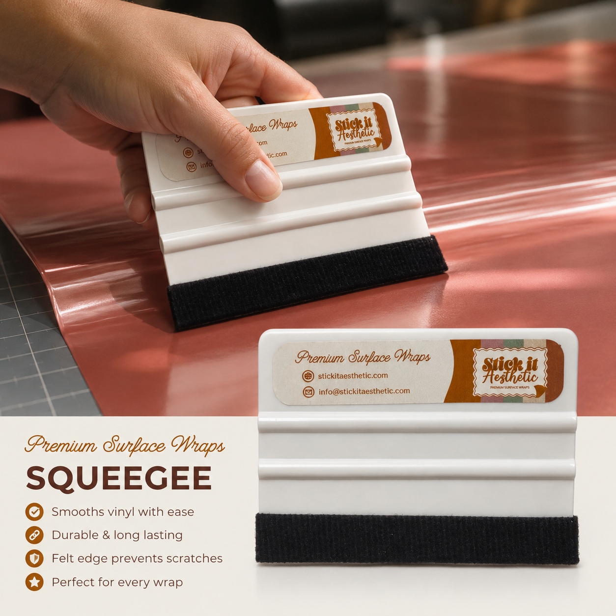 Stick It Aesthetic Squeegee