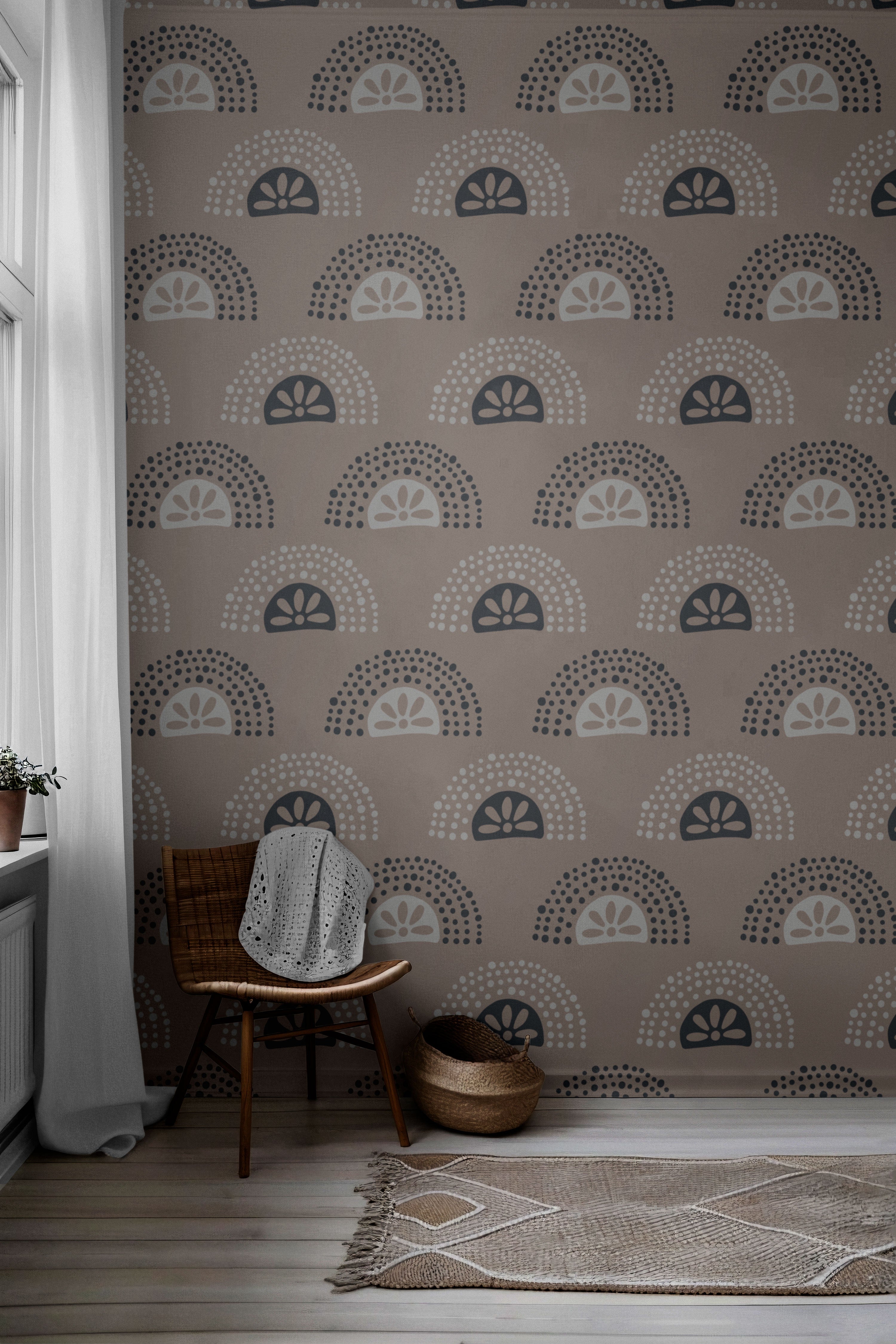 Cherro Shell Peel & Stick Wallpaper