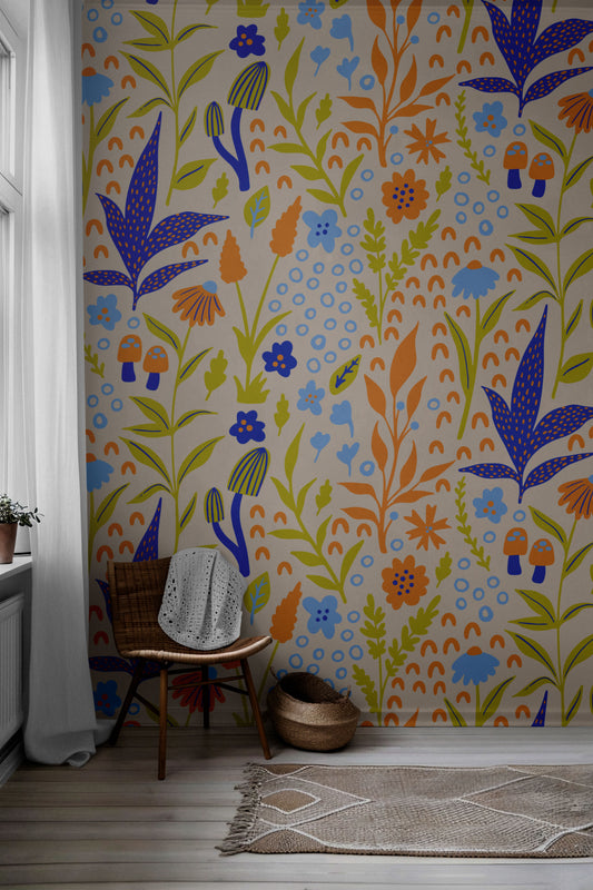 Clare Meadows Peel & Stick Wallpaper