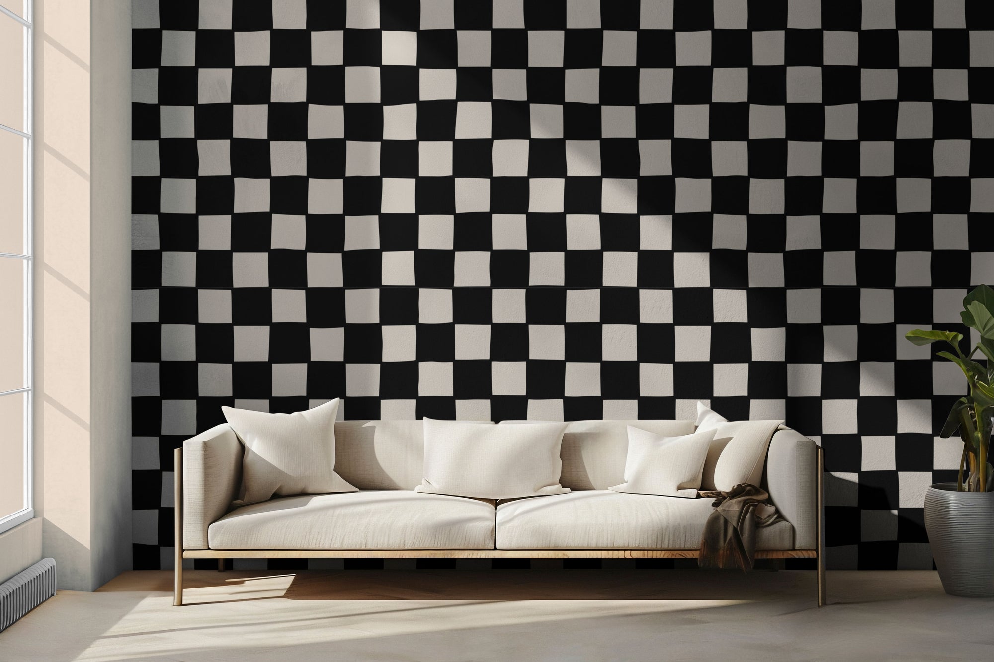 Classic Check Peel & Stick Wallpaper