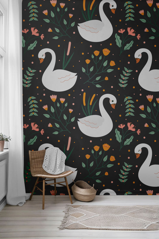 Breakfast in Bed Peel & Stick Wallpaper