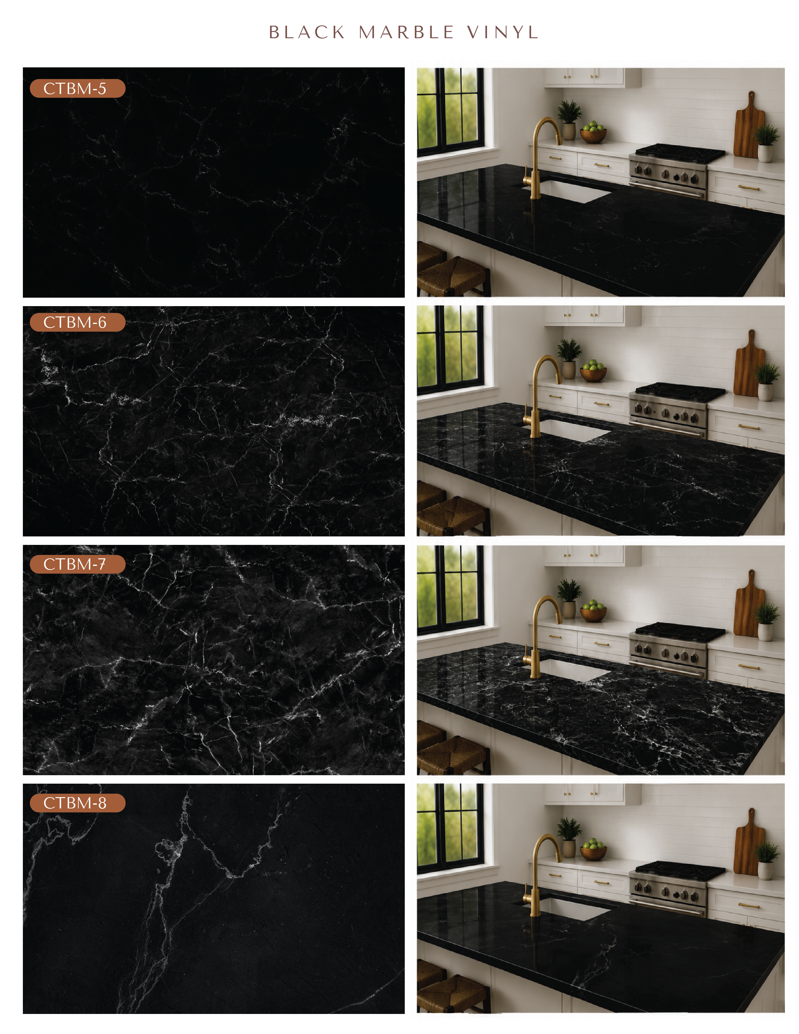 Black Marble Vinyl