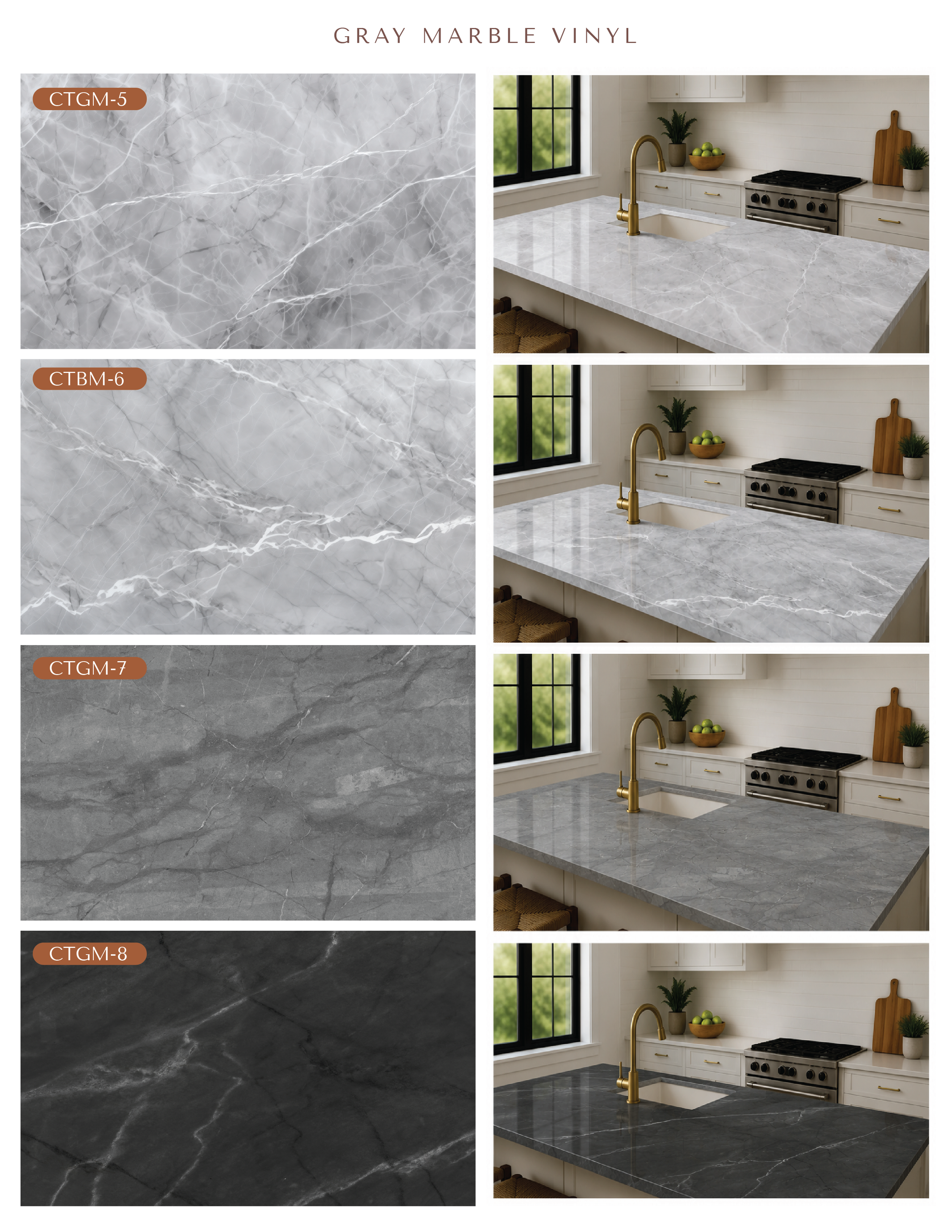 Gray Marble Vinyl