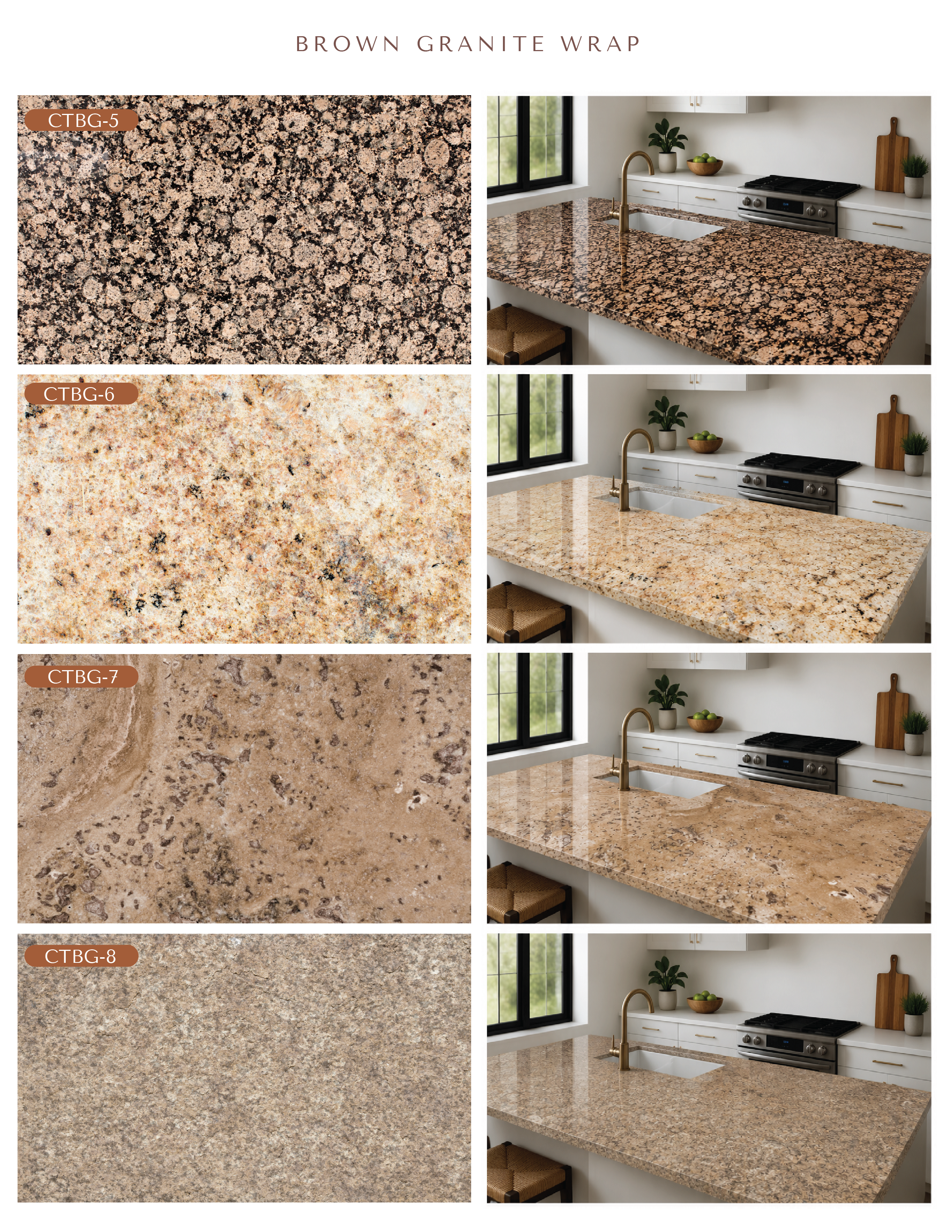 Brown Granite Vinyl