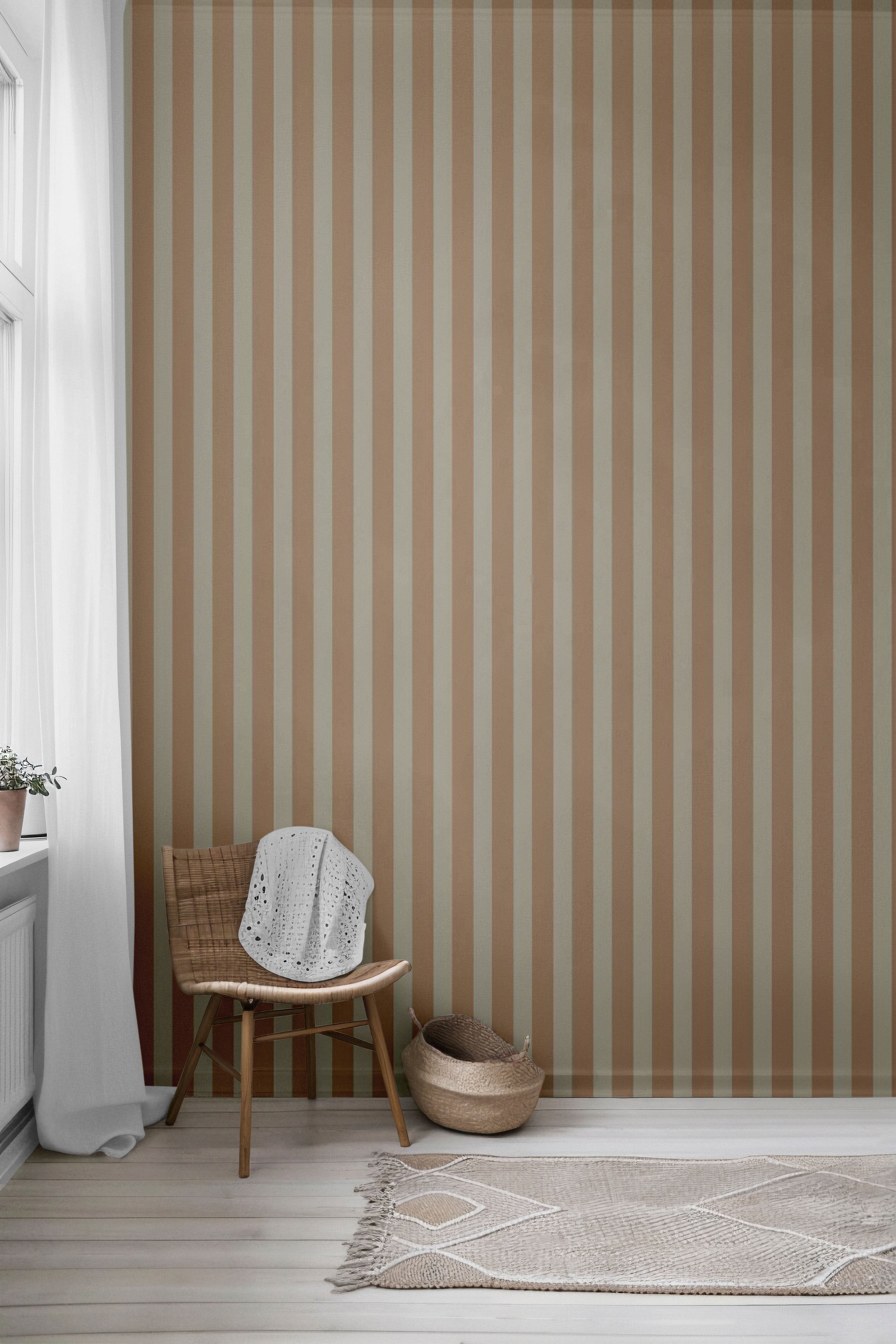 Cabana Stripes Peel & Stick Wallpaper