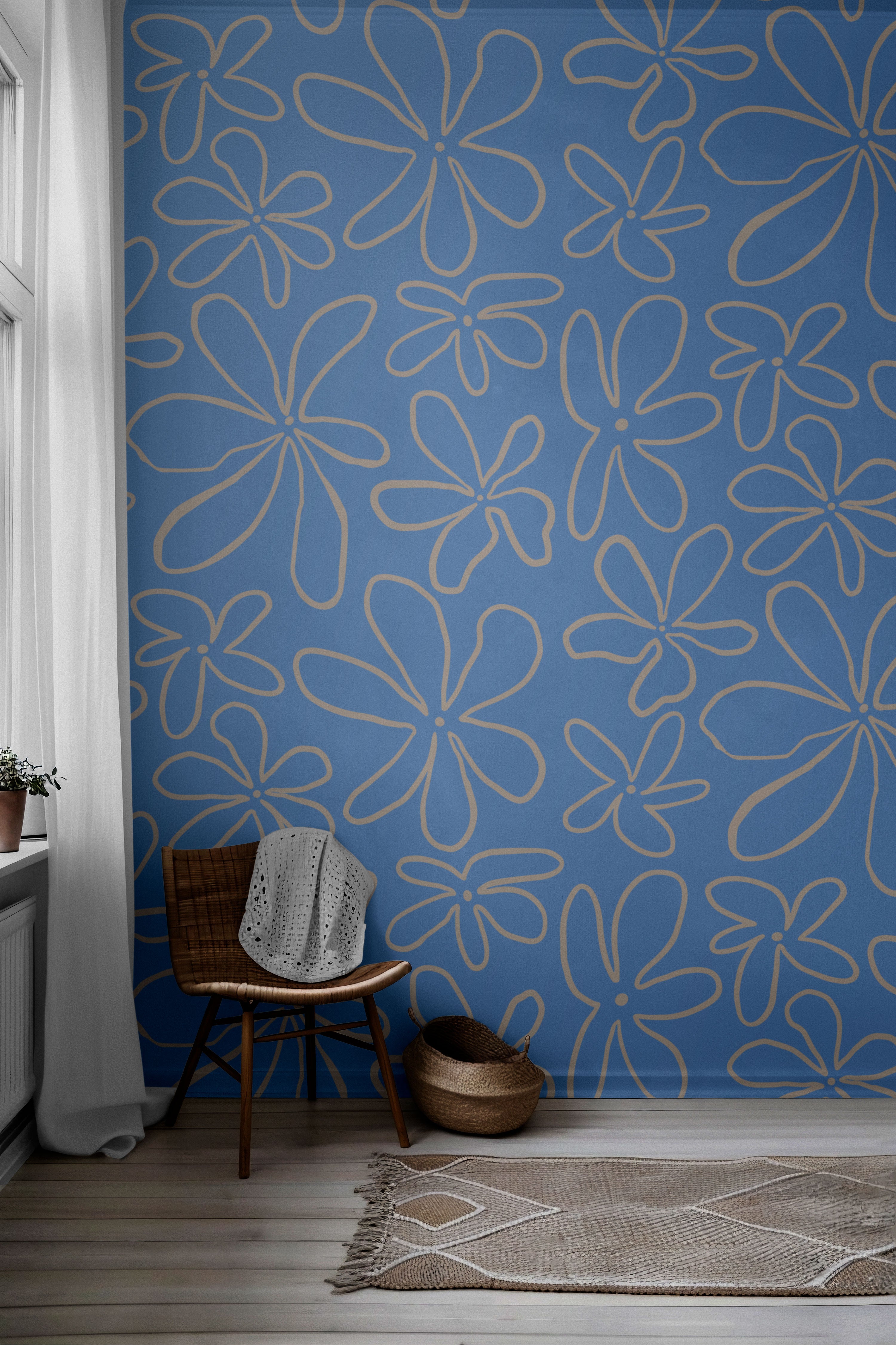 Destin Dandies Peel & Stick Wallpaper