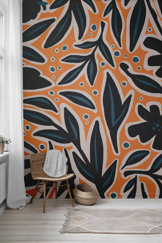 Payne Florals Peel & Stick Wallpaper