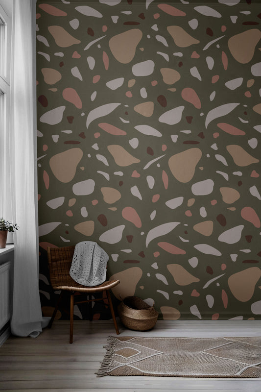 Gardento Terrazzo Peel & Stick Wallpaper
