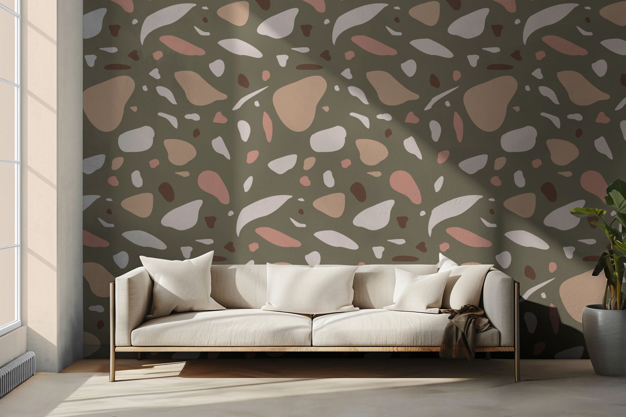 Gardento Terrazzo Peel & Stick Wallpaper
