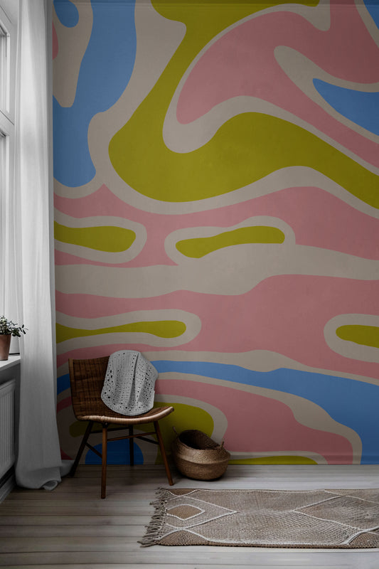 Gretta Grooves Peel & Stick Wallpaper