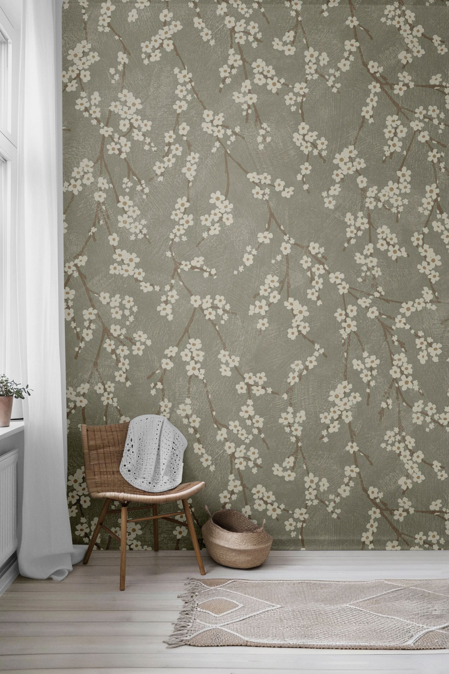 Hello Spring Peel & Stick Wallpaper