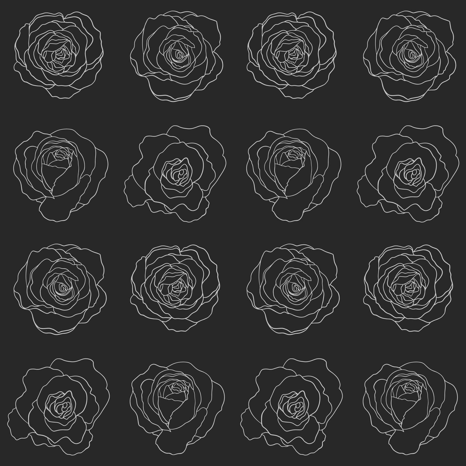 Lined Rose Peel & Stick Wallpaper