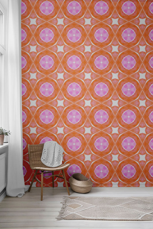 London Lunch Peel & Stick Wallpaper