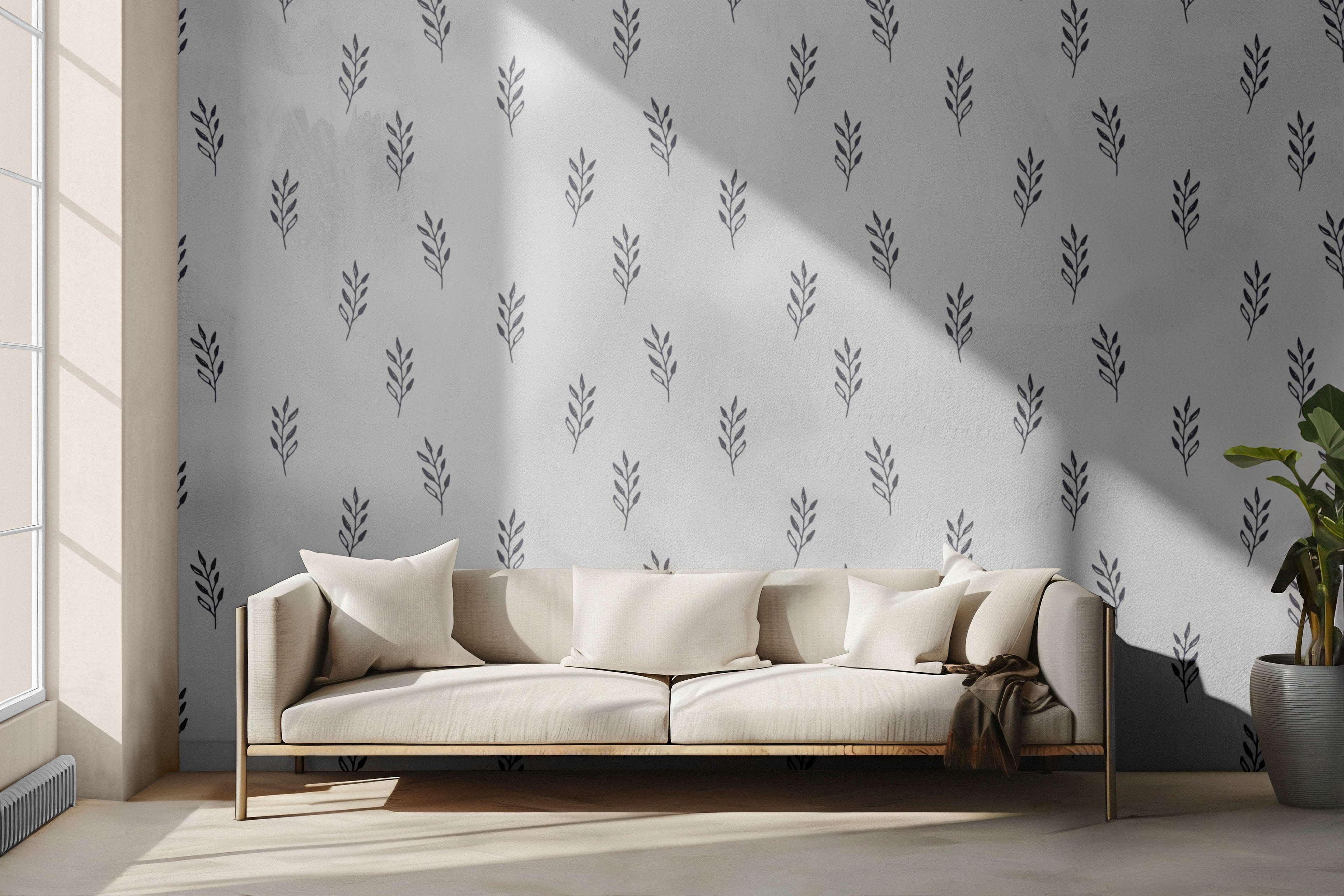 Minimalist Cottage Peel & Stick Wallpaper