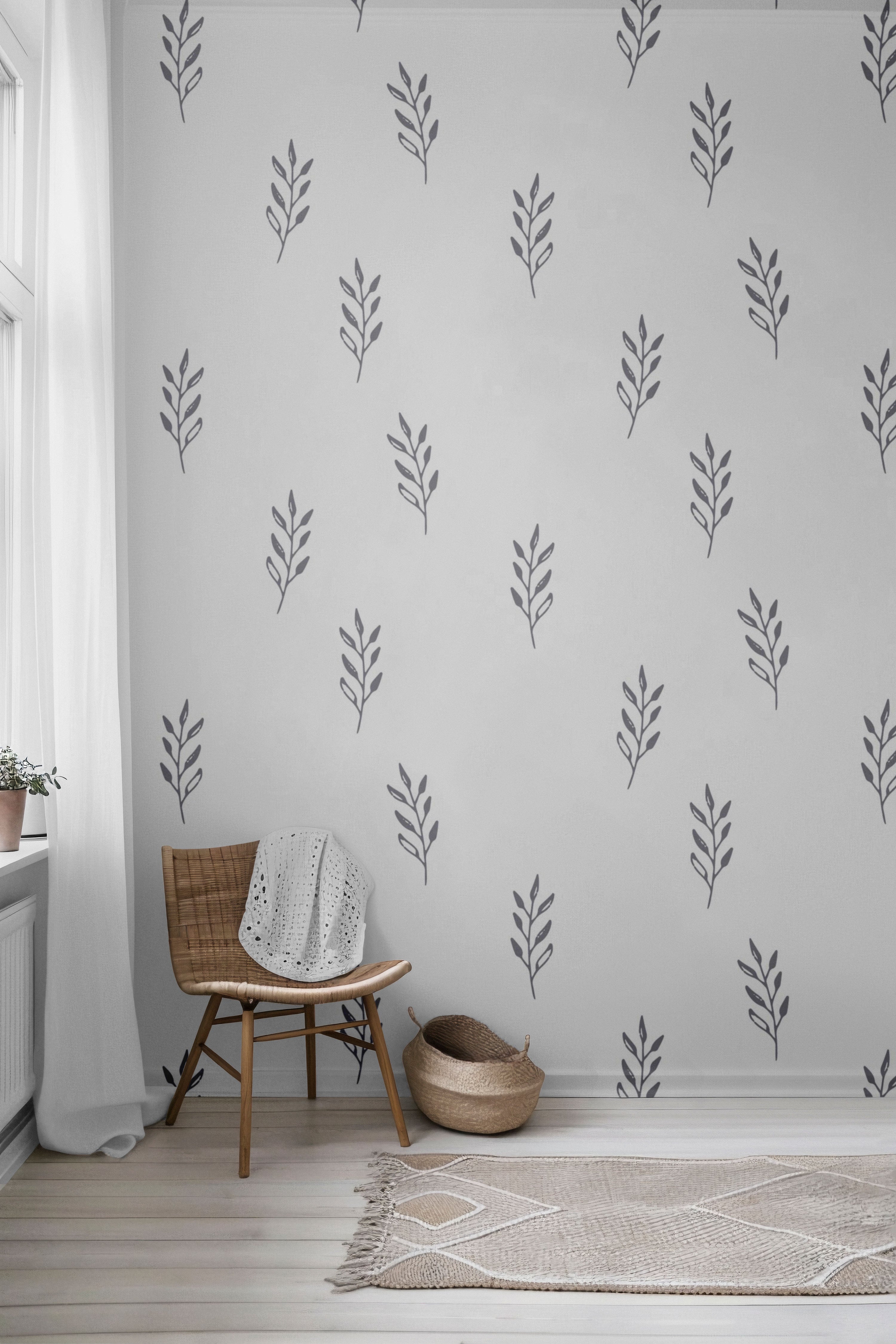 Minimalist Cottage Peel & Stick Wallpaper