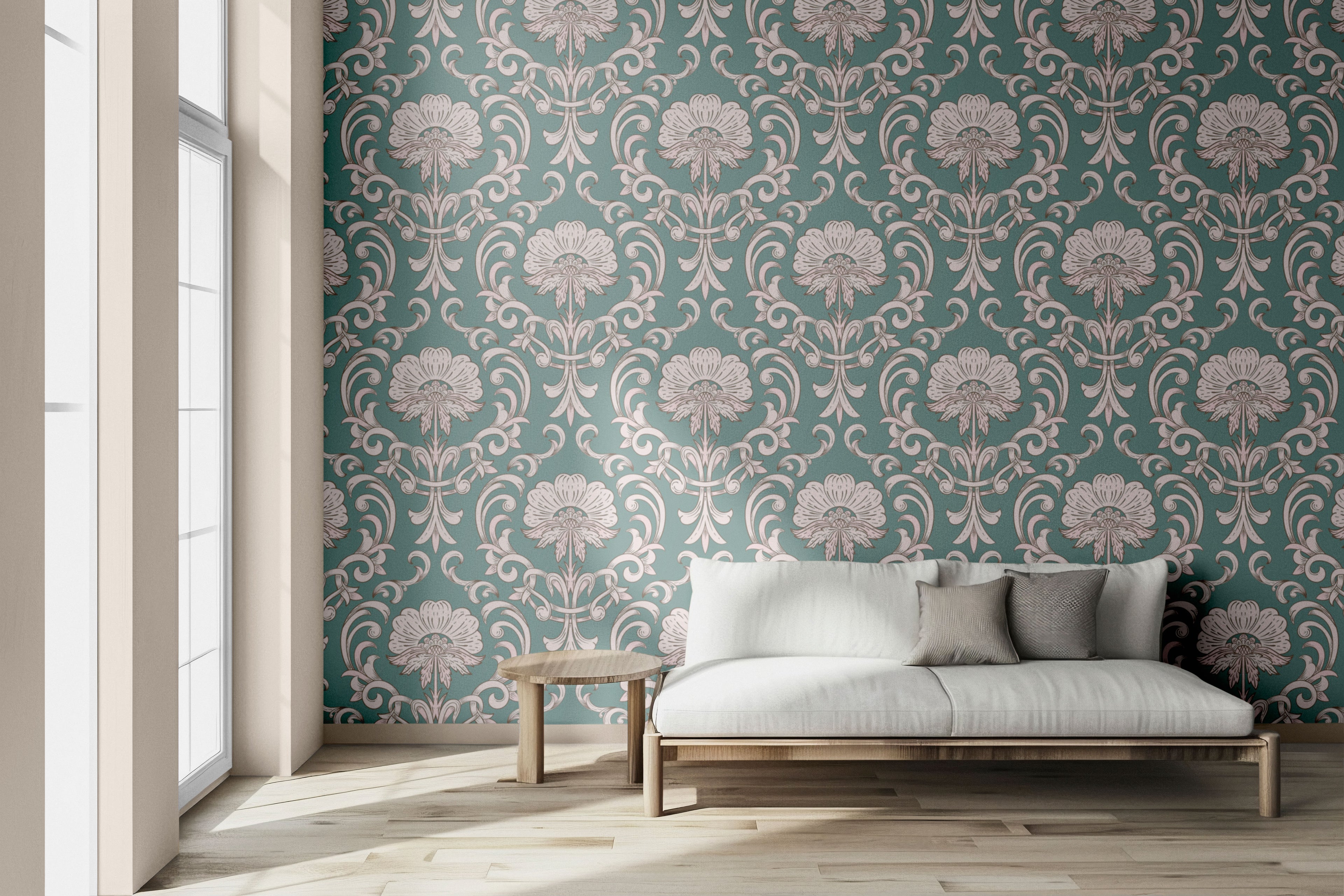 Avezzano Florals Peel & Stick Wallpaper