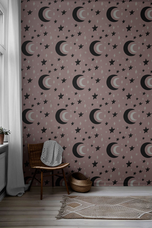 Nebrit Nights Peel & Stick Wallpaper