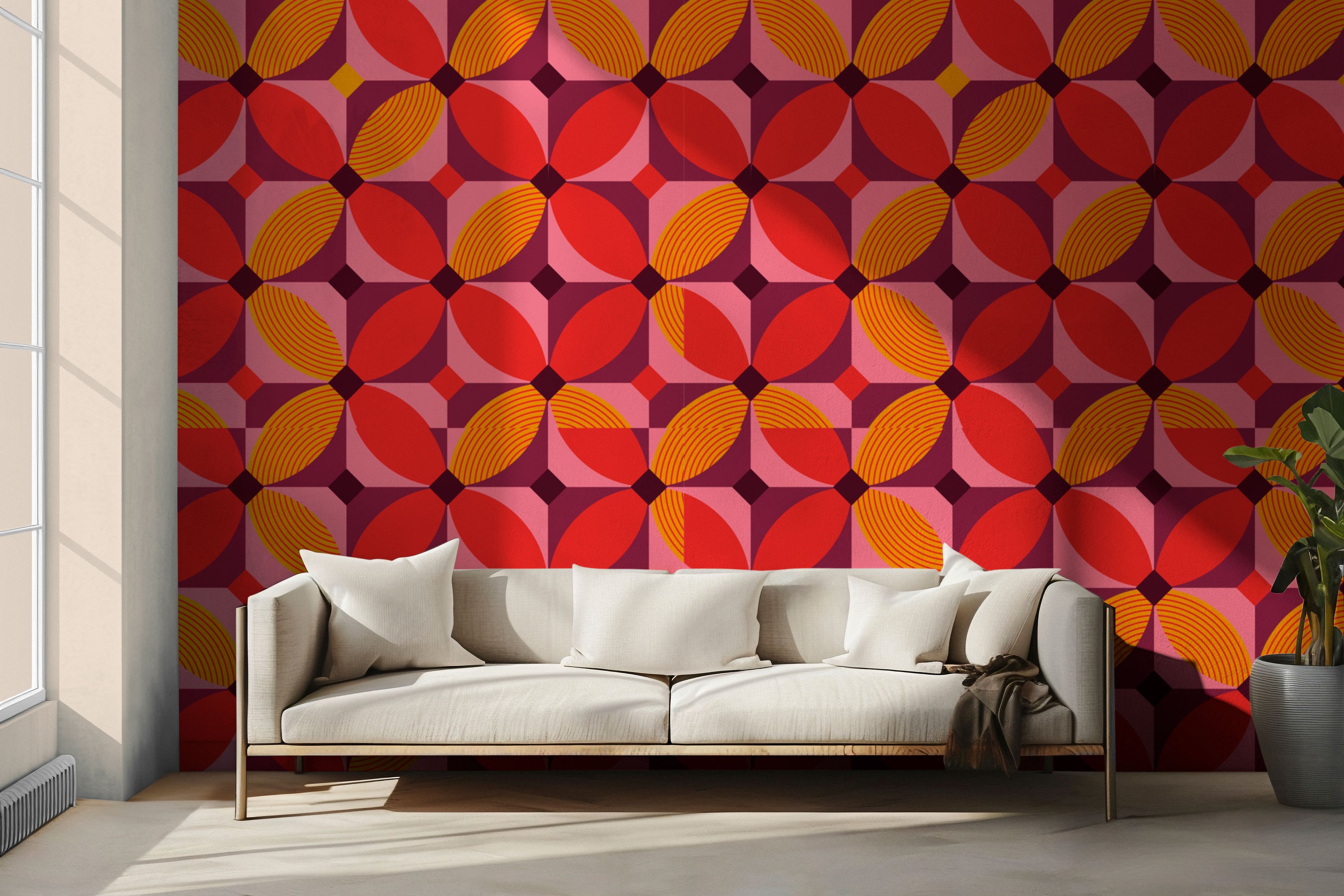 Norwegian Cameo Peel & Stick Wallpaper