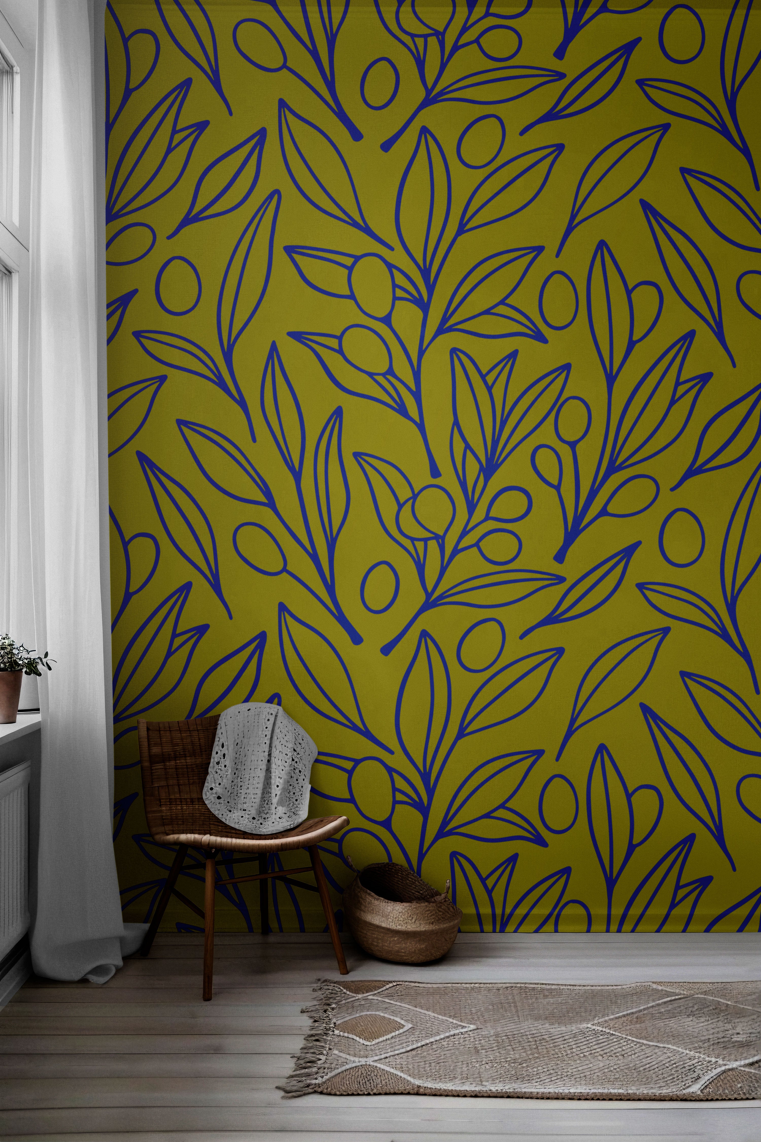 Oakland Vines Peel & Stick Wallpaper