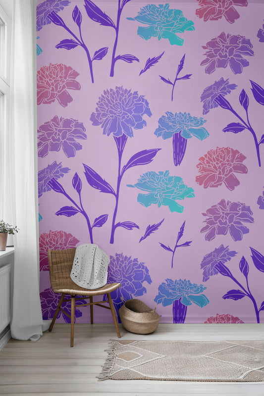Odessa Florals Peel & Stick Wallpaper