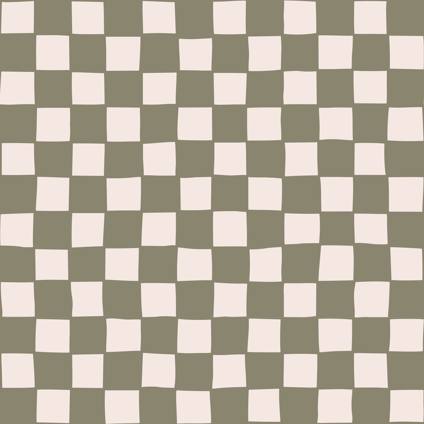 Olive Check Peel & Stick Wallpaper