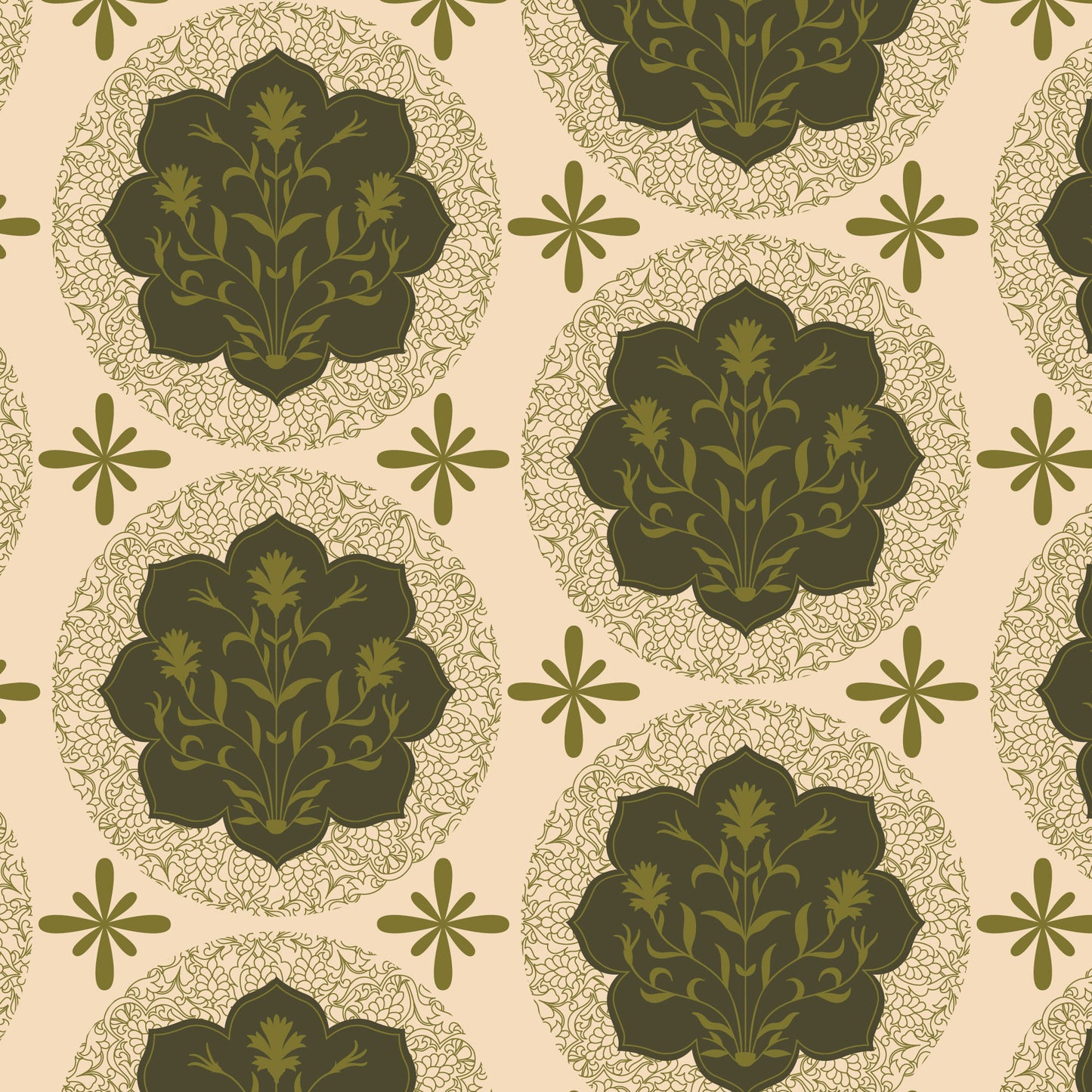 Meta Garden Peel & Stick Wallpaper