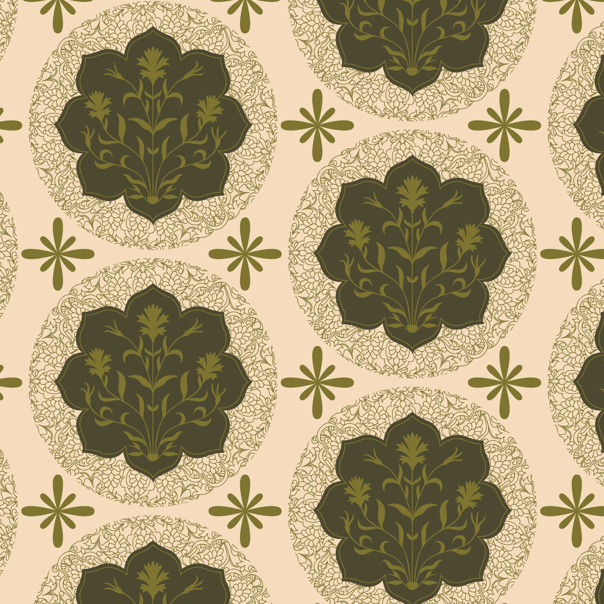 Meta Garden Peel & Stick Wallpaper