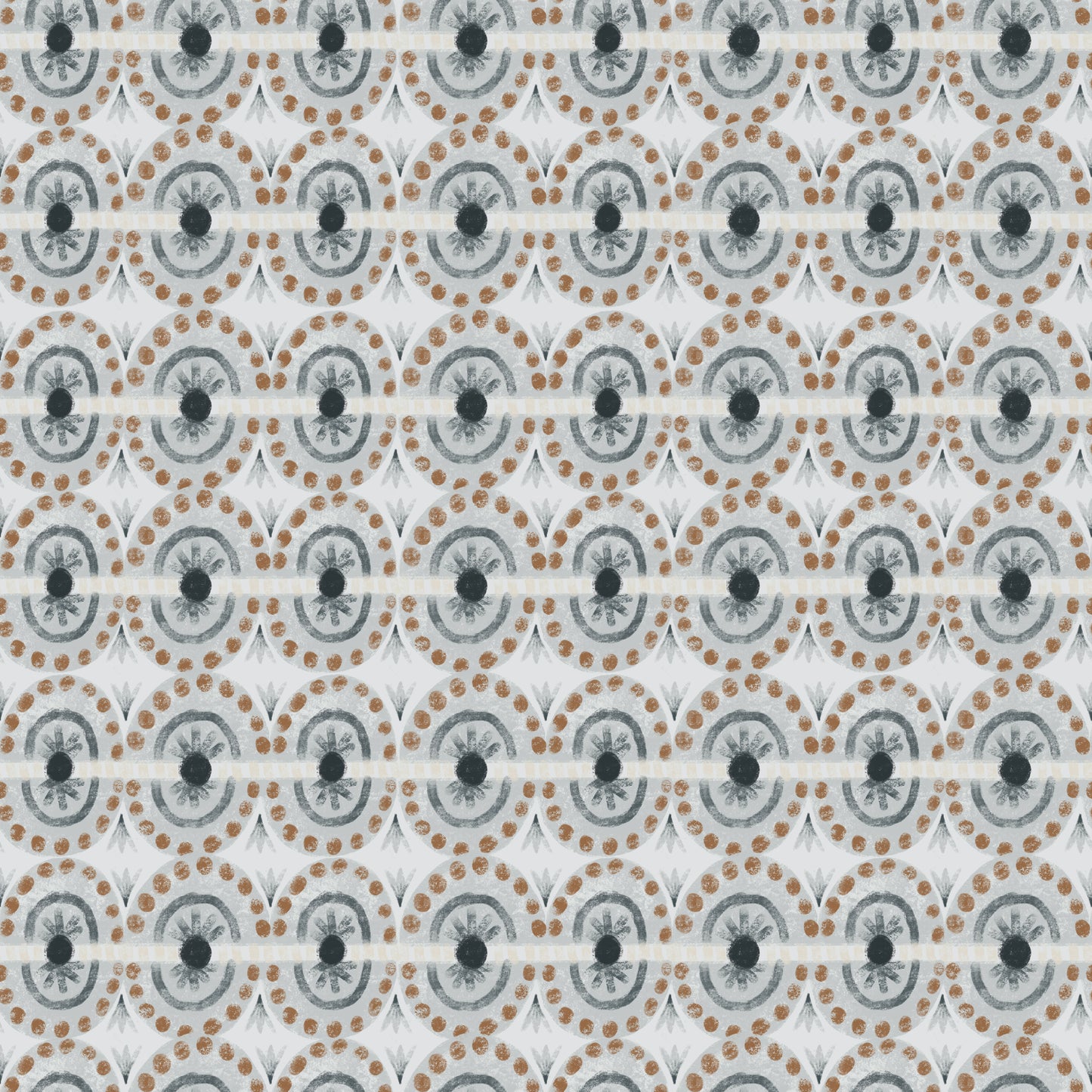 Oval Marigolds Peel & Stick Wallpaper
