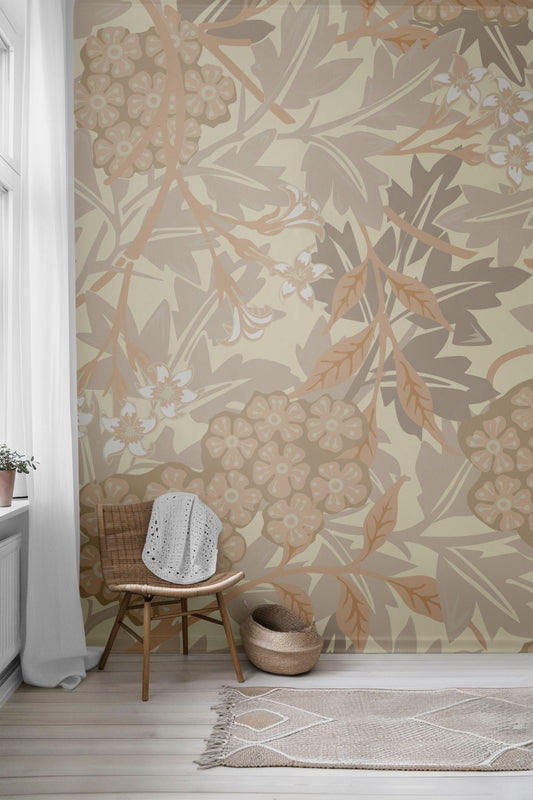 Paisley Petals Peel & Stick Wallpaper