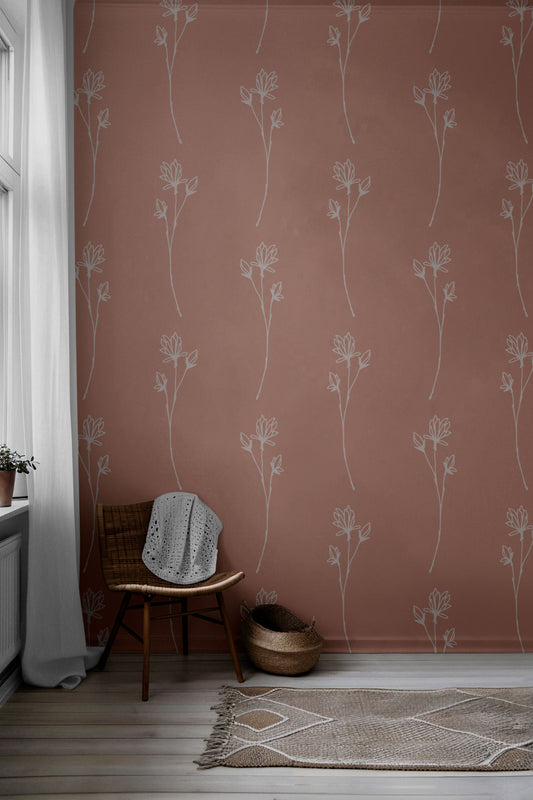 Pella Blush Peel & Stick Wallpaper