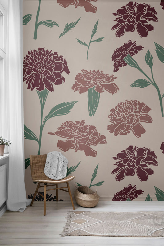 Pennyridge Ruffles Peel & Stick Wallpaper