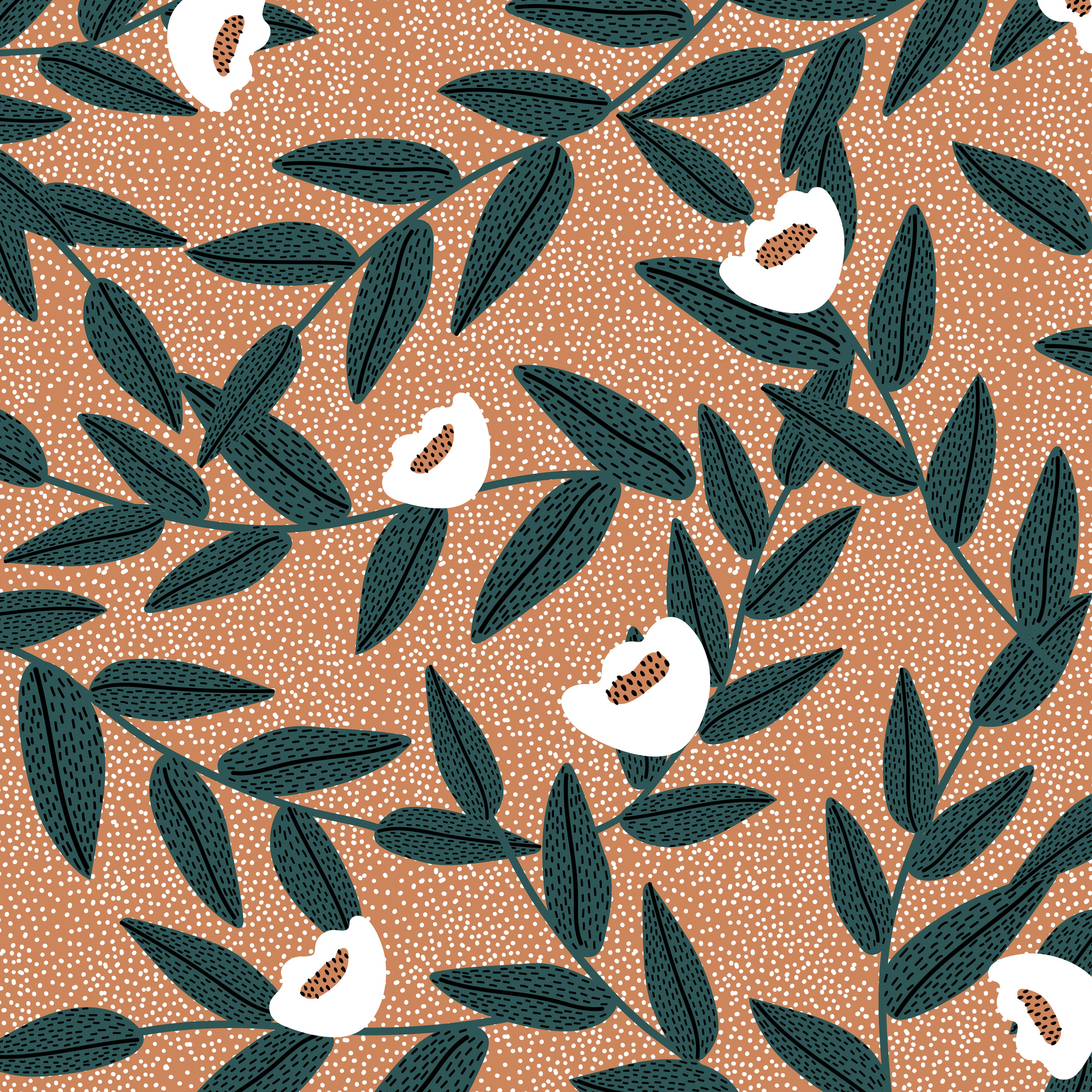 Pristine Petals Peel & Stick Wallpaper