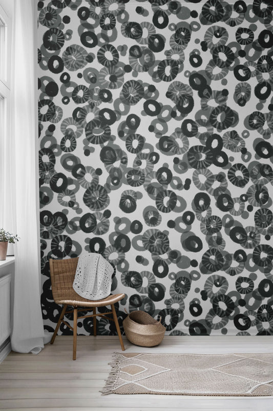 Grain Rain Peel & Stick Wallpaper