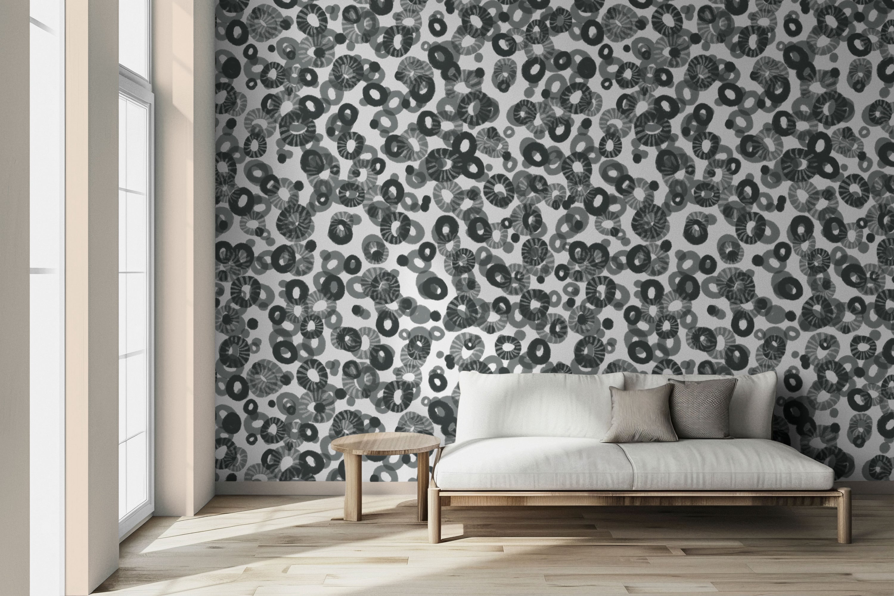 Grain Rain Peel & Stick Wallpaper
