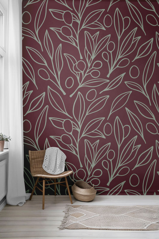 Rodine Berries Peel & Stick Wallpaper