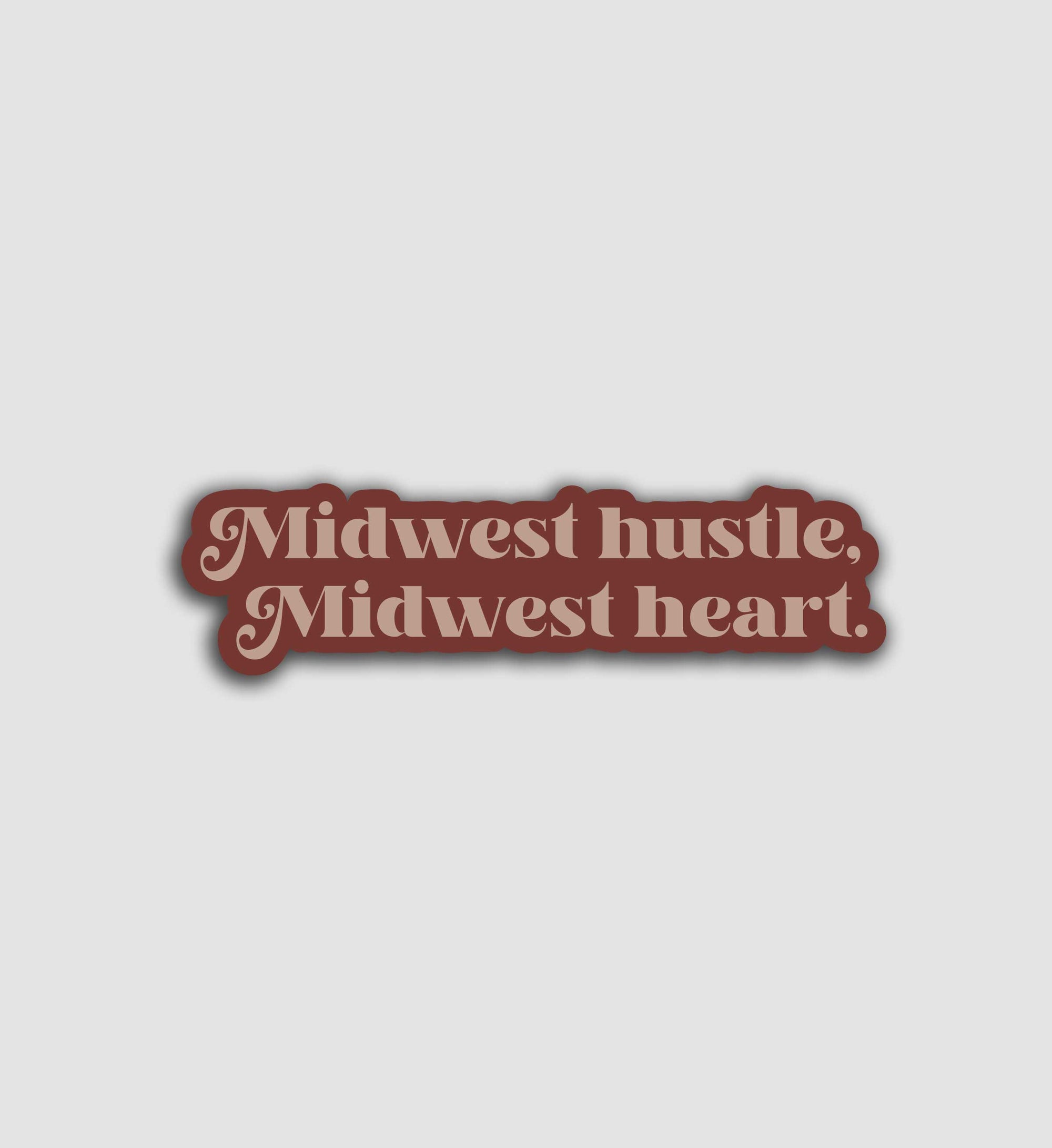 Midwest Hustle, Midwest Heart Sticker