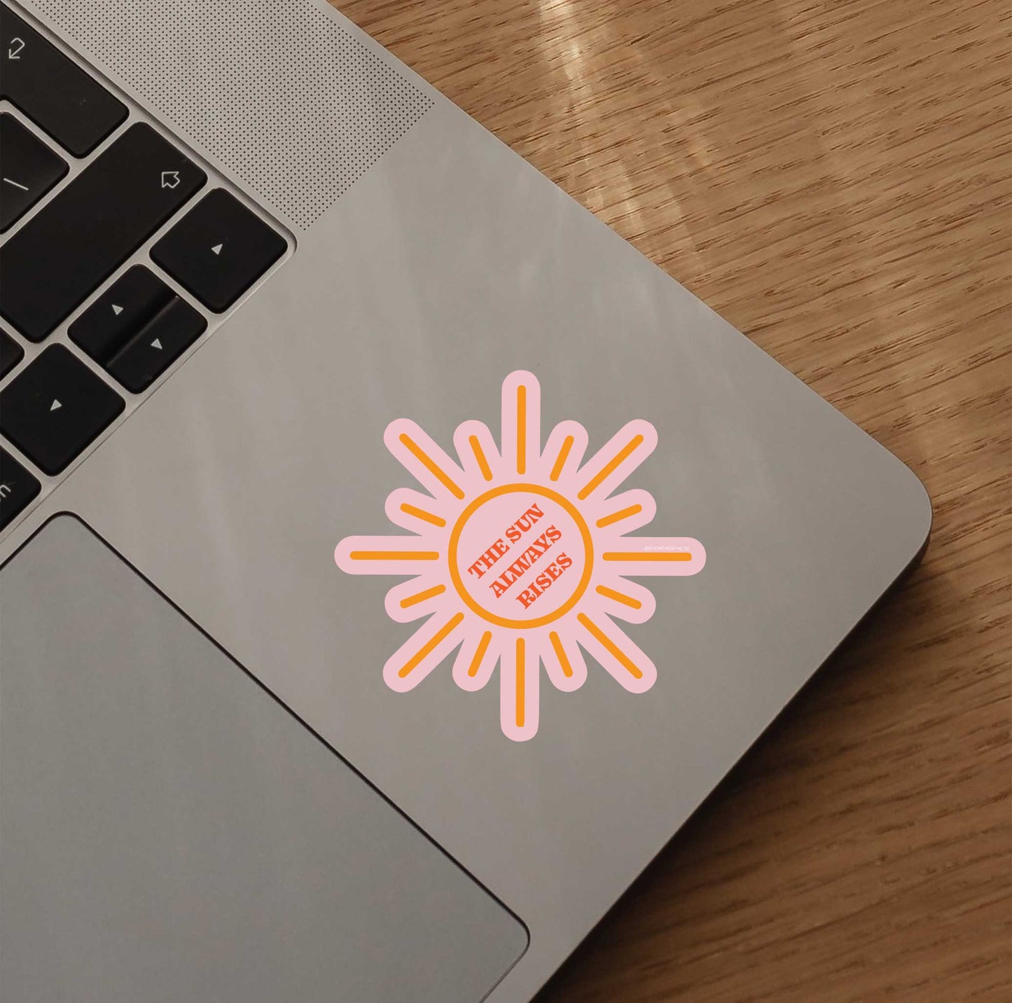 The Sun Always Rises Sticker