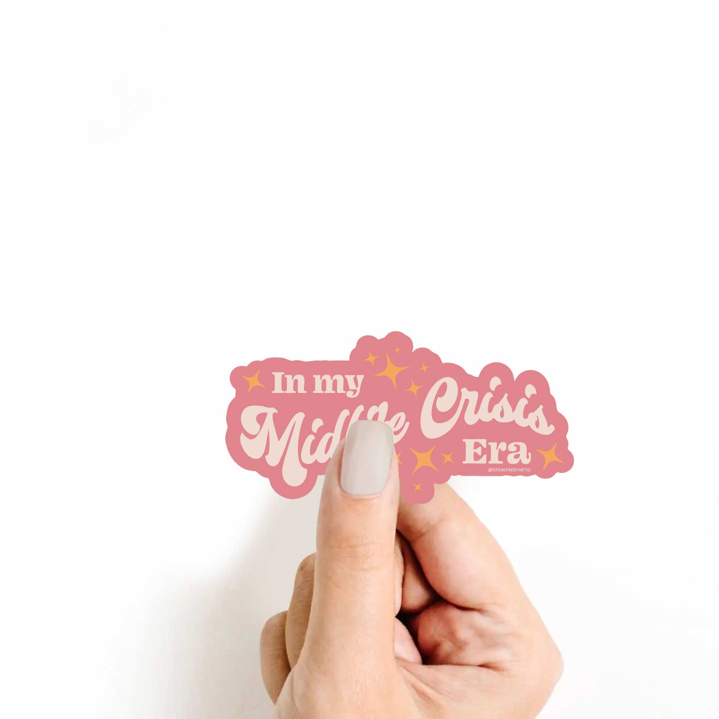 In My Midlife Crisis Era Sticker
