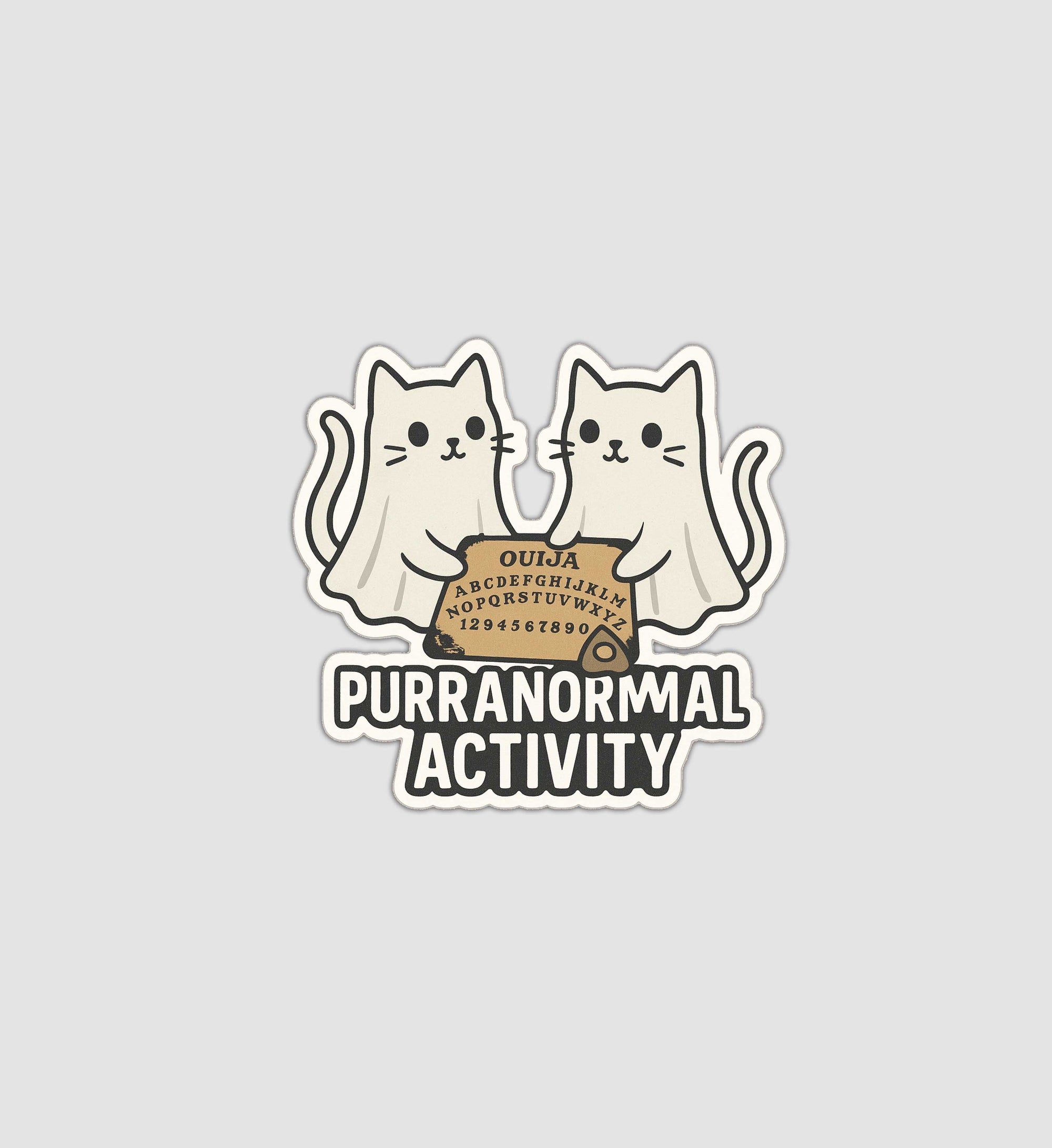 Purranormal Activity Sticker