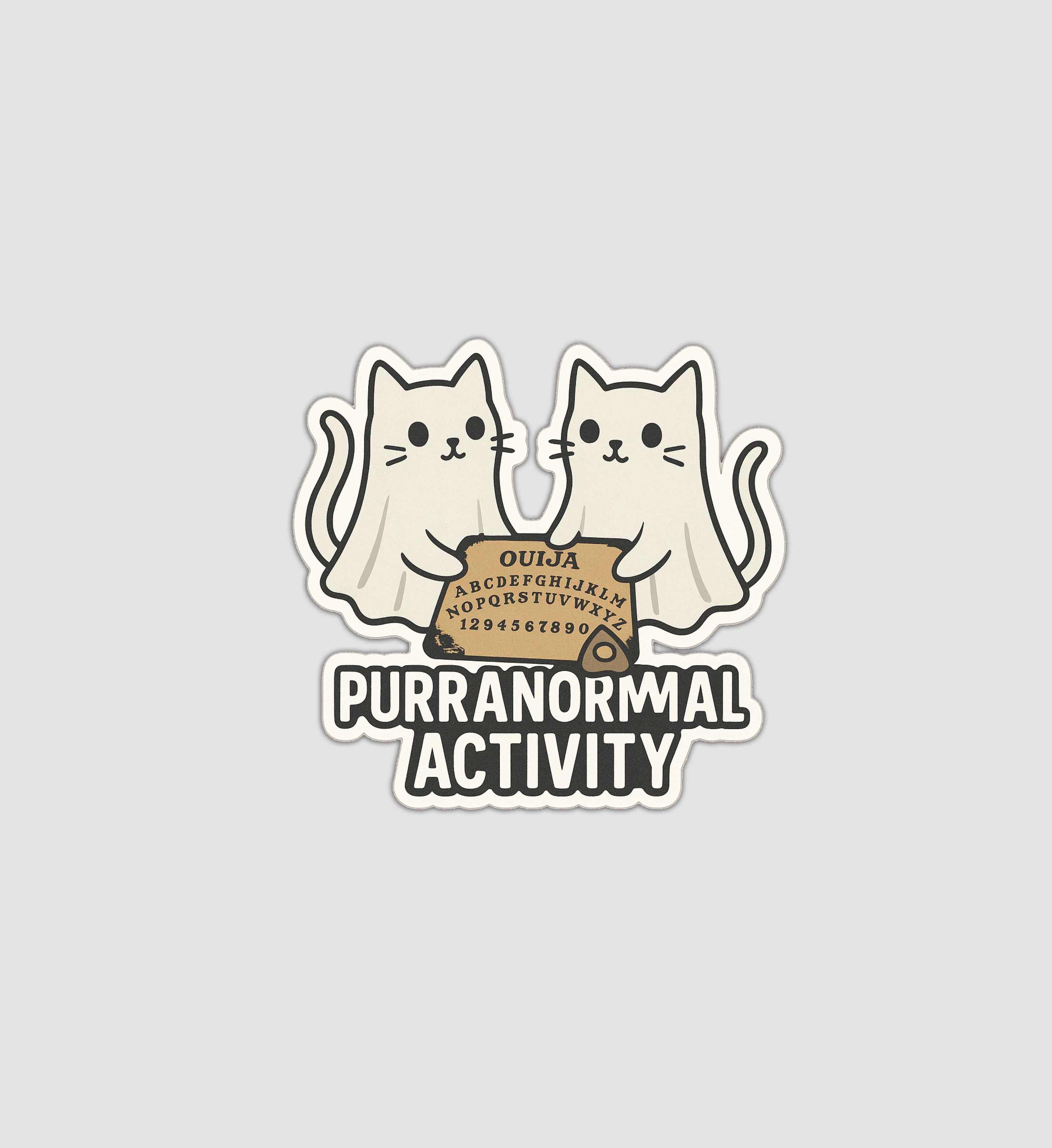 Purranormal Activity Sticker