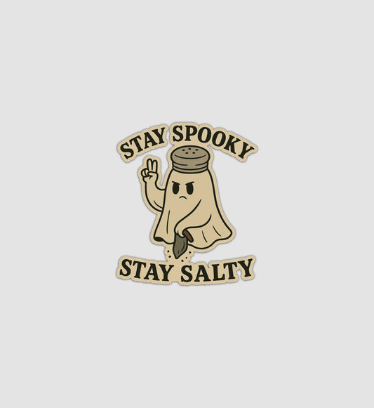 Stay Spooky Stay Salty Sticker